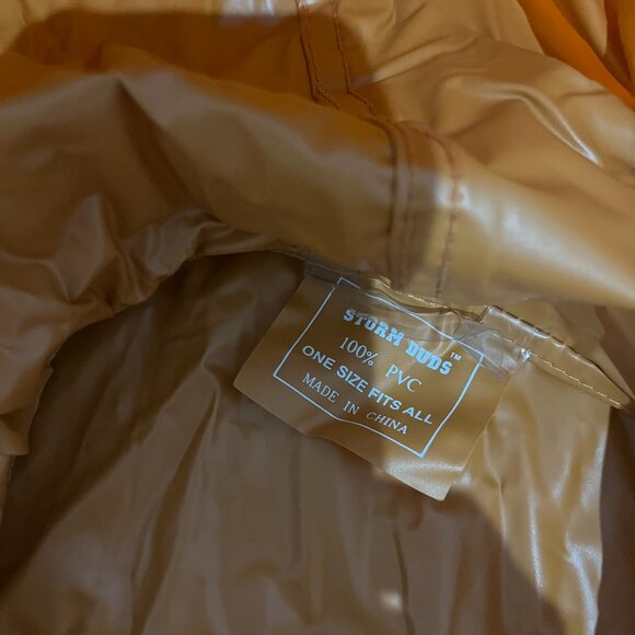 Storm Duds Texas Longhorns Heavy Weight Adult Adjustable Hood PVC Rain Poncho - Picture 5 of 6